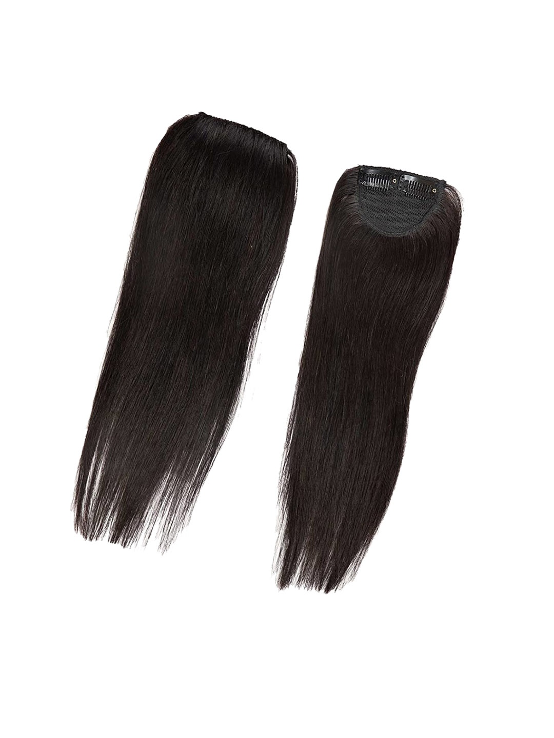 

CHRONEX Set Of 2 Side Volume Patches 100% Natural Human Hair Extension - Natural Brown