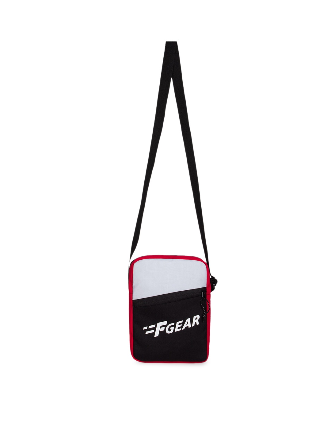 

F Gear Printed Shopper Sling Bag, Red