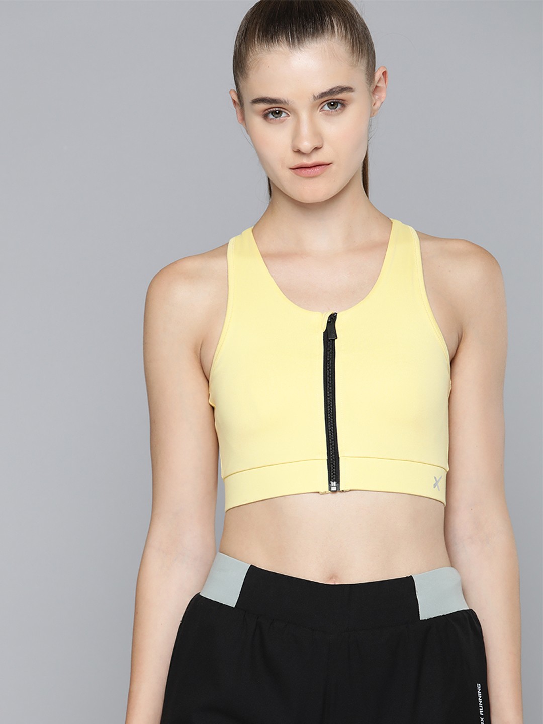 

HRX by Hrithik Roshan Bra Full Coverage Heavily Padded, Yellow