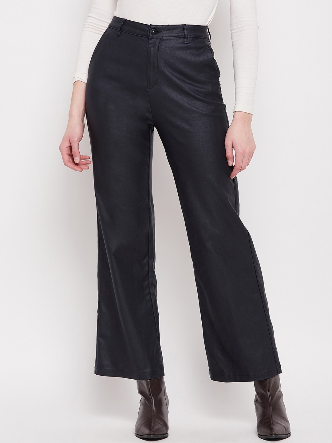 

Madame Women Parallel Trousers, Navy blue