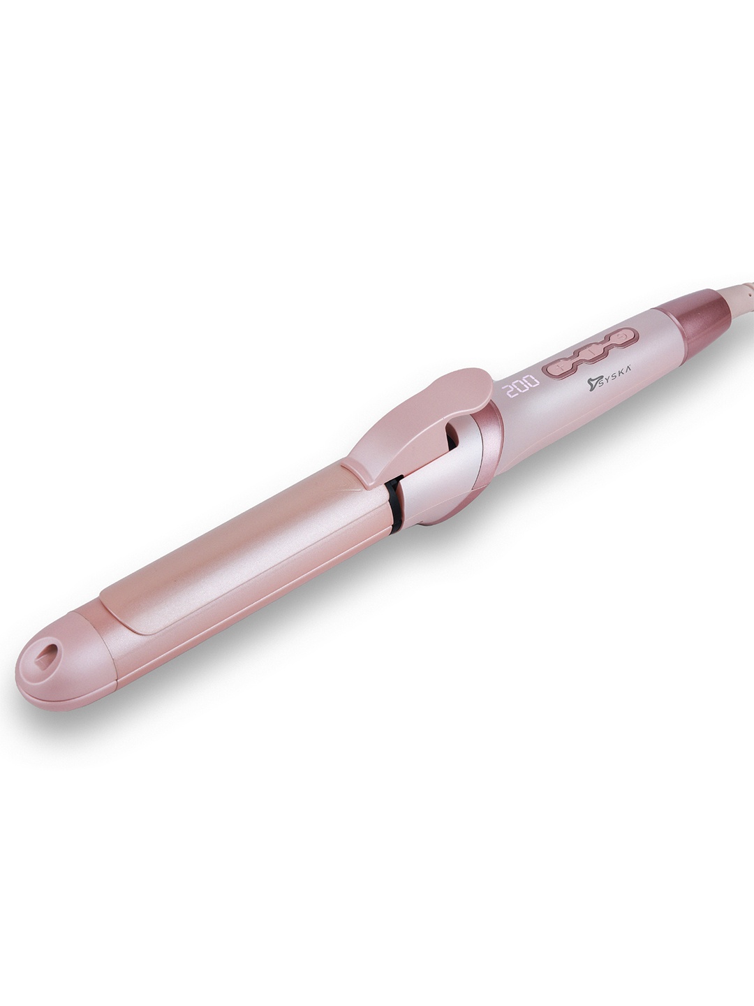 

SYSKA HS2000K Salon Finish 2 In 1 Multi Styling Hair Straightener & Curler, Pink