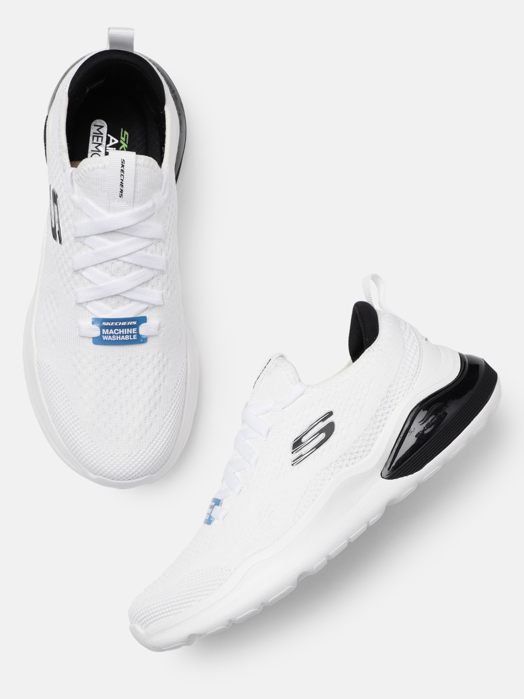 

Skechers Men Air Cushioning Sneakers, White