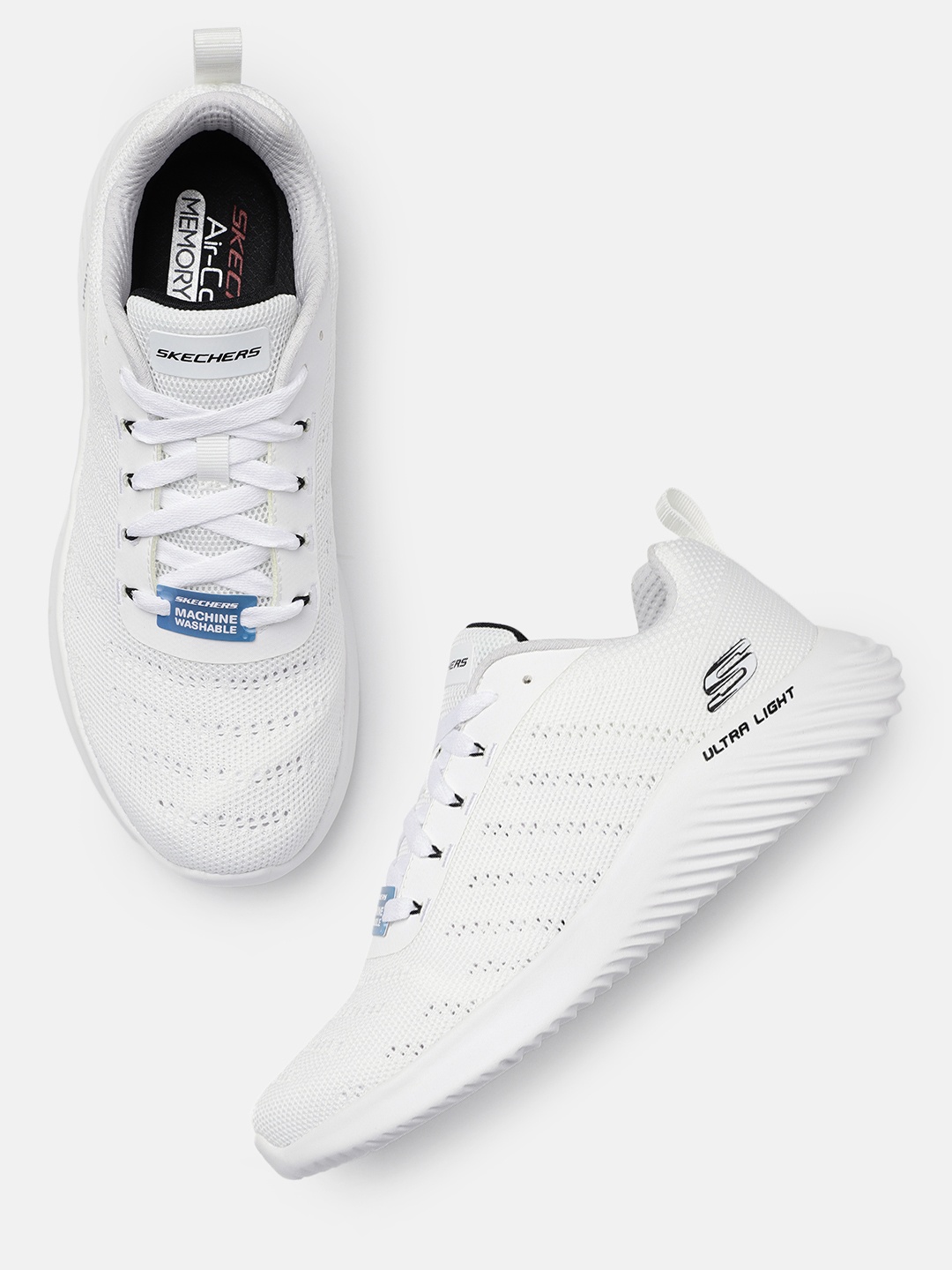 

Skechers Men Bounder Frazin Sneakers, White