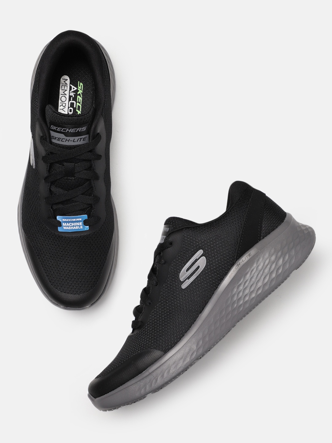 

Skechers Men Lite Pro Clear Rush Sneakers, Black