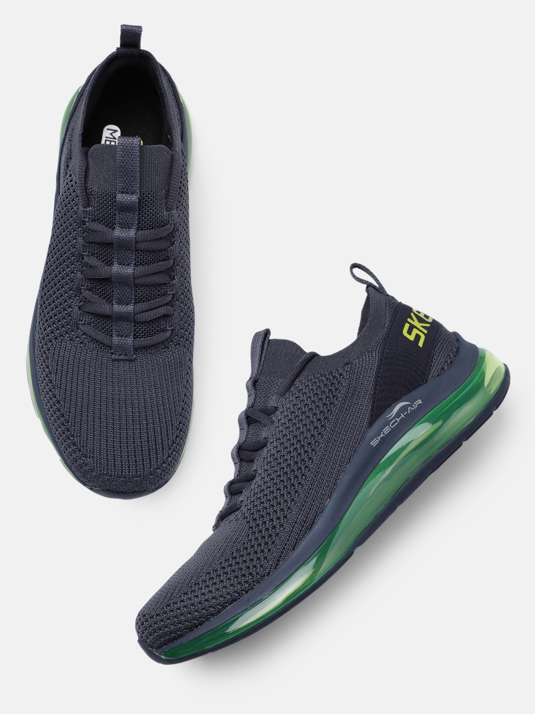 

Skechers Men Memory Foam Sneakers, Navy blue