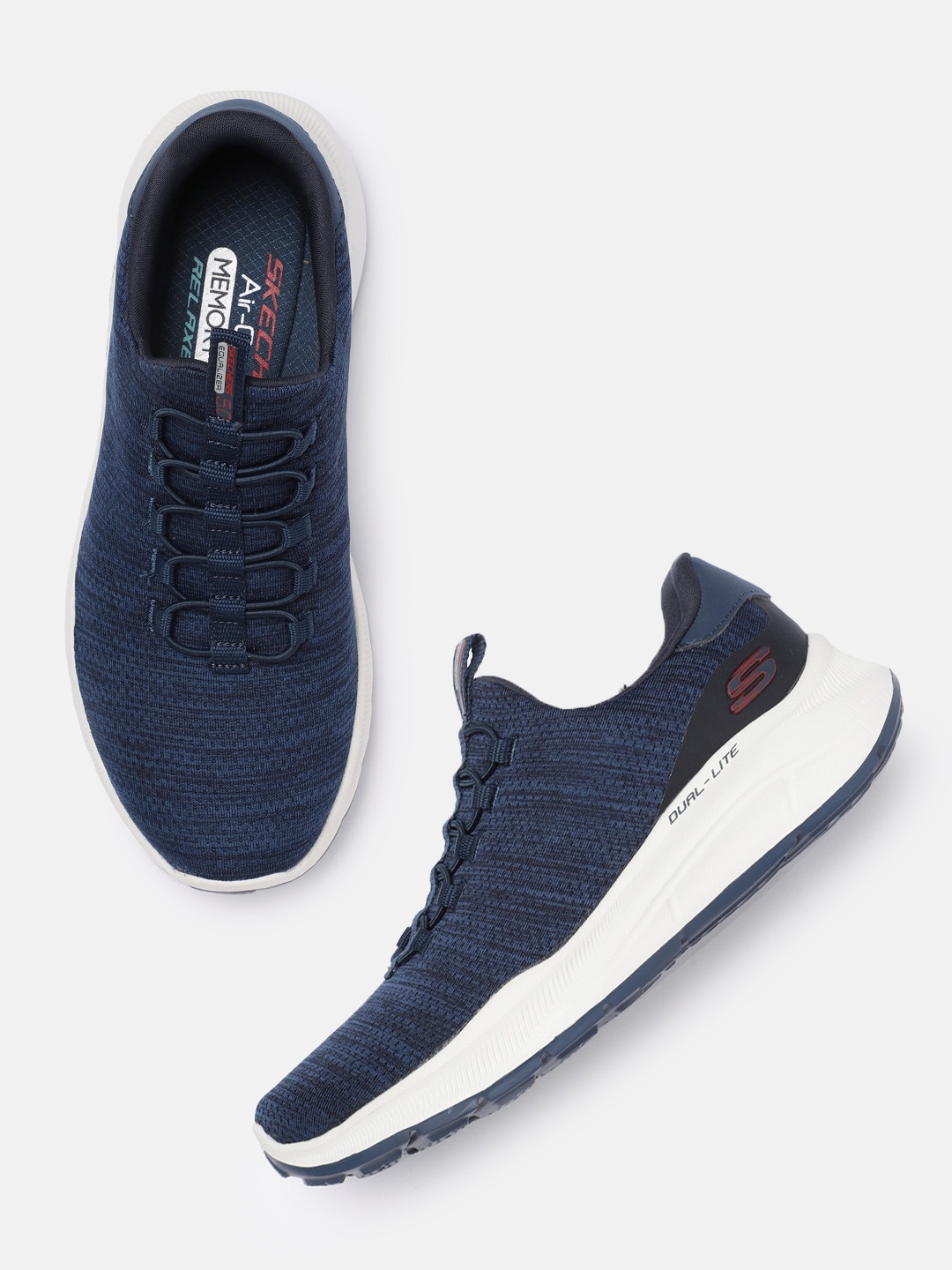 

Skechers Men EQUALIZER 5.0 - LEMBA Slip-On Sneakers, Navy blue