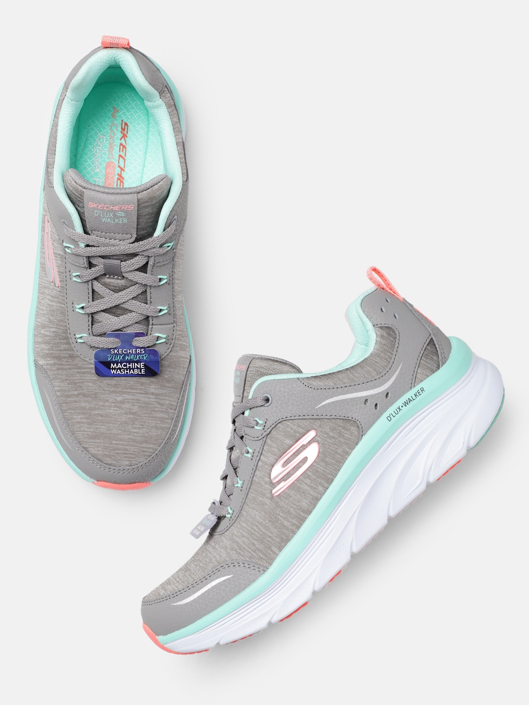 

Skechers Women Memory Foam Sneakers, Grey
