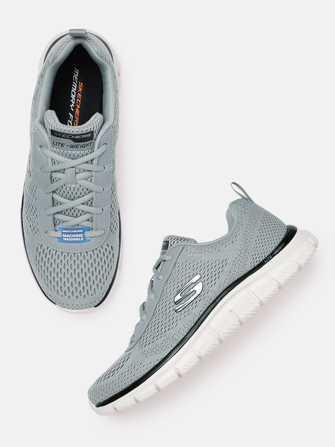 

Skechers Men Lightweight Sneakers, Grey