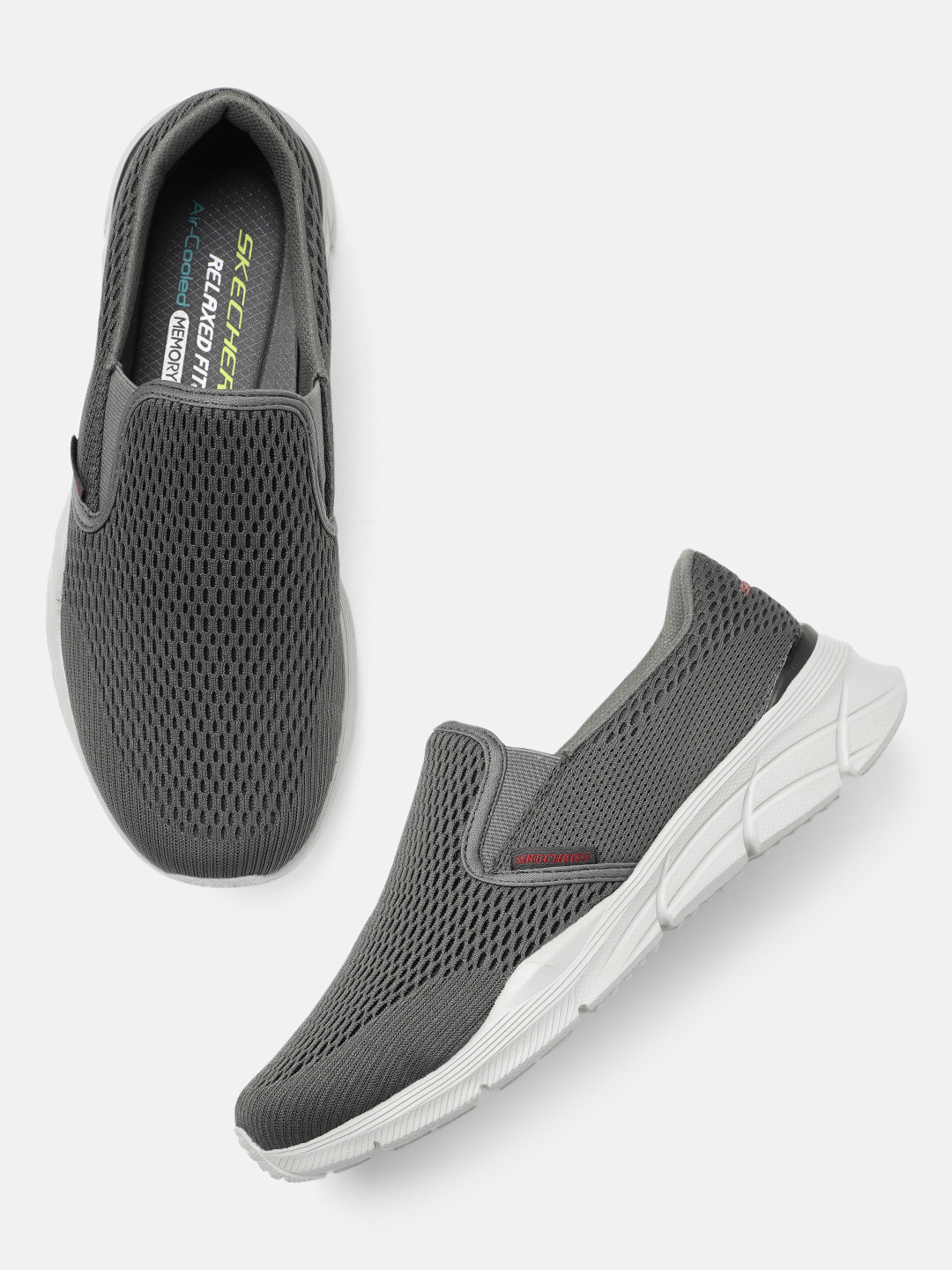 

Skechers Men Equalizer 4.0 Triple Play Slip-On Sneakers, Grey