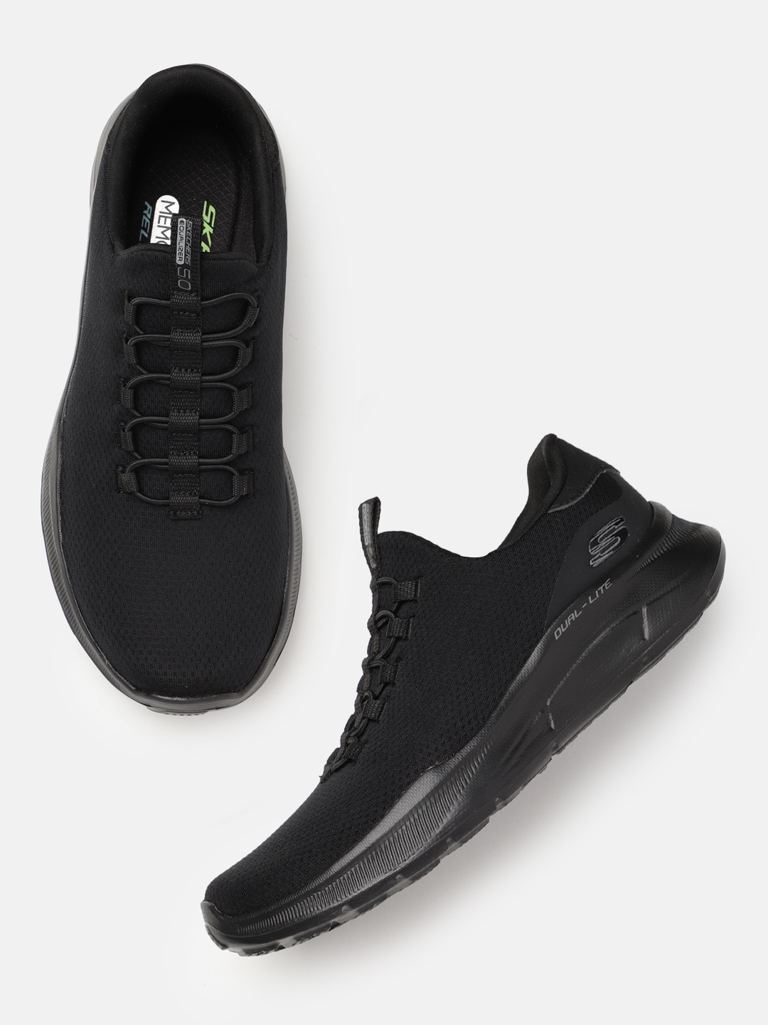 

Skechers Men EQUALIZER 5.0 - LEMBA Slip-On Sneakers, Black