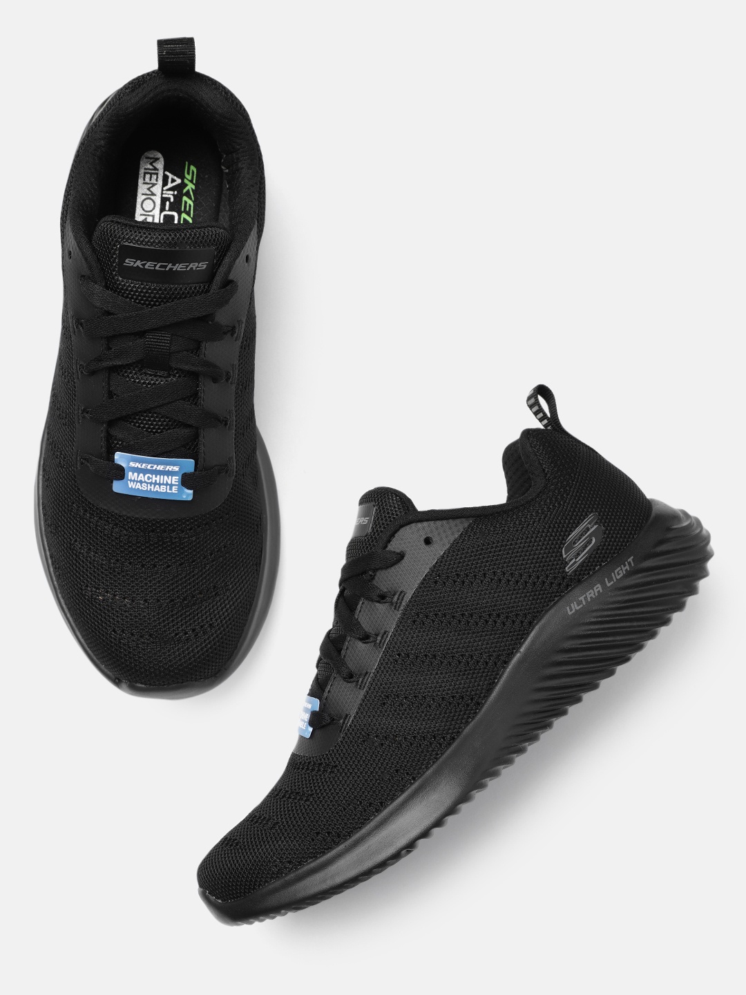 

Skechers Men Bounder Frazin Sneakers, Black