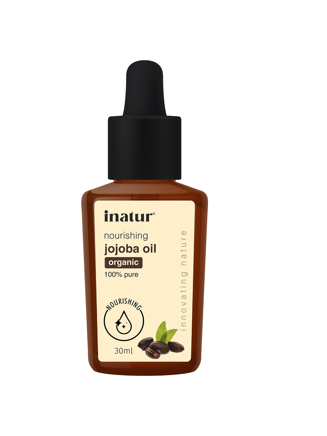 

Inatur Ayurveda & Aromatherapy Jojoba oil-30ml, Transparent