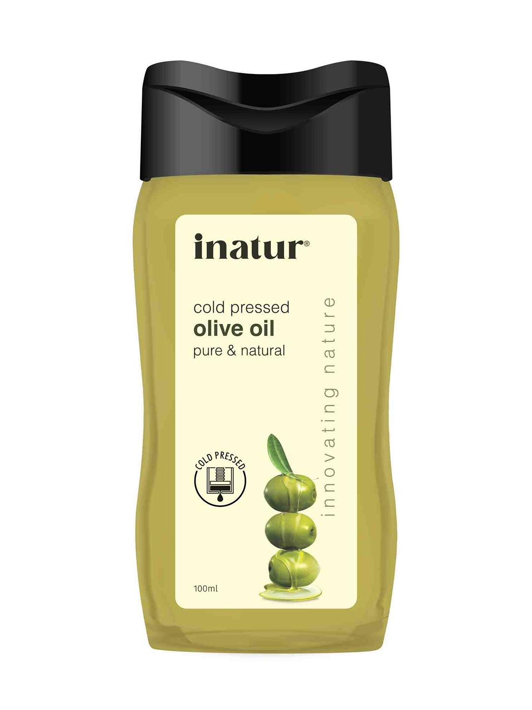 

Inatur Cold Pressed Olive Oil - 100 ml, Transparent