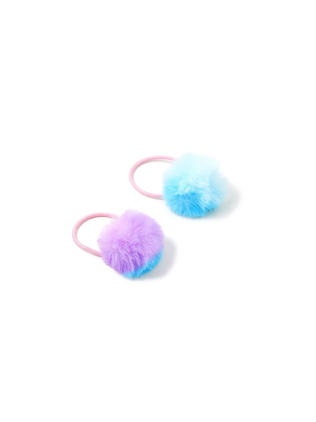 

Accessorize Girls Set of 2 Ponytail Holders, Blue