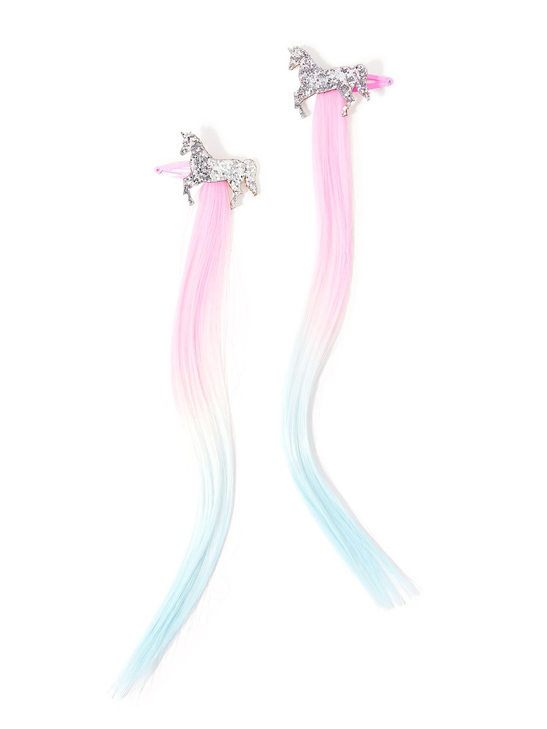 

Accessorize Girls Set of 2 Tic Tac Hair Clip, Pink