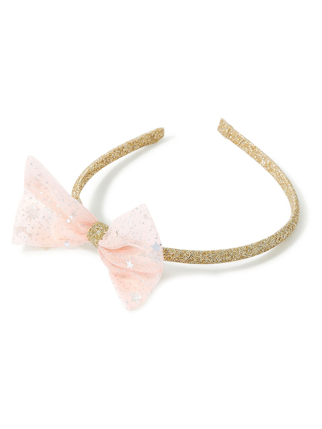 

Accessorize Girls Bow Hairband, Pink