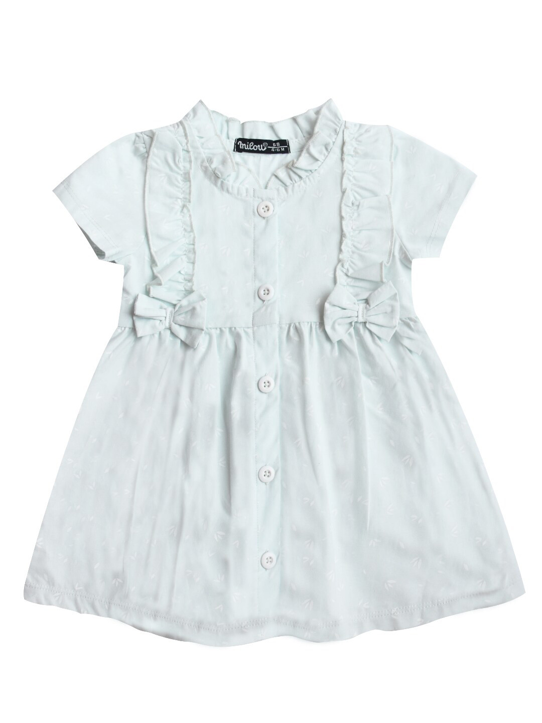 

milou Fit &Flare Pure Cotton Dress, Green