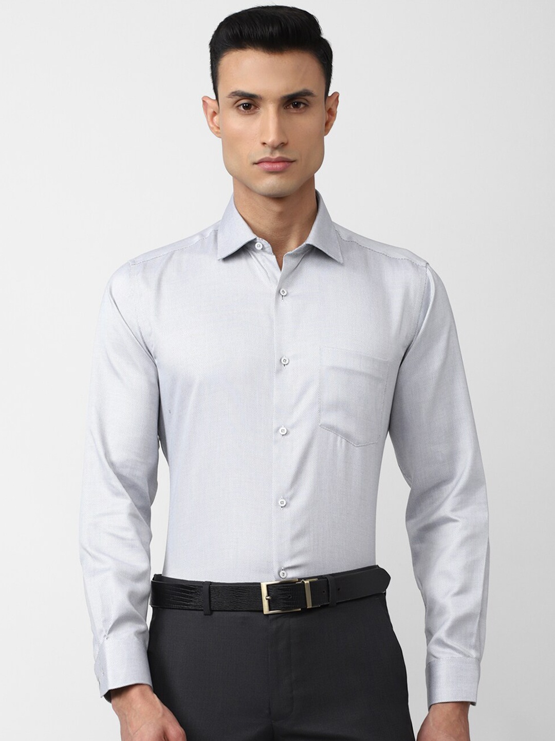 

Van Heusen Men Formal Shirt, Grey