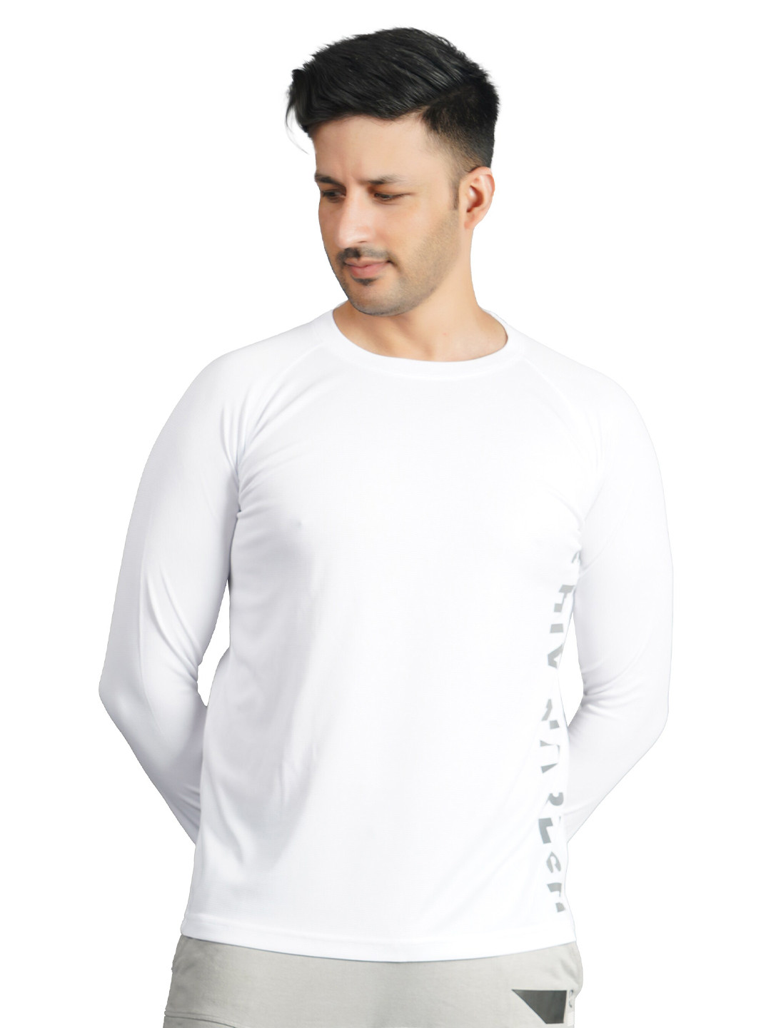 

Shiv Naresh Men Typography Printed Cotton T-shirt, White