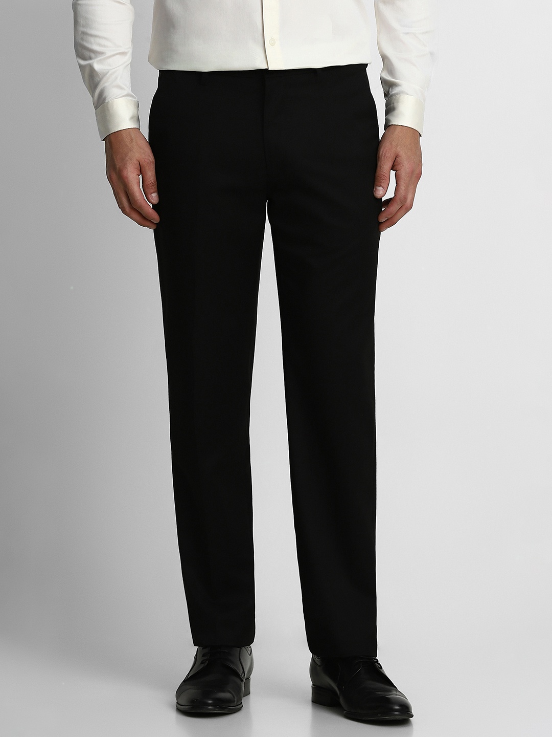 

Louis Philippe Men Formal Trousers, Black