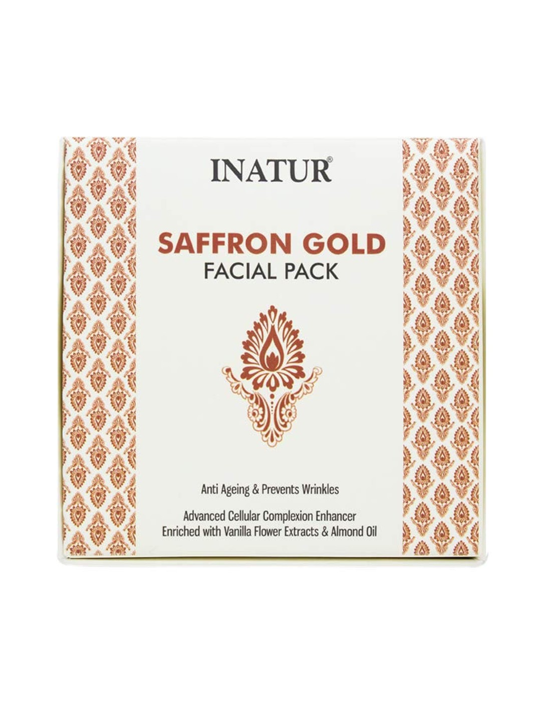 

Inatur Saffron Gold Facial Pack - 85gm, White
