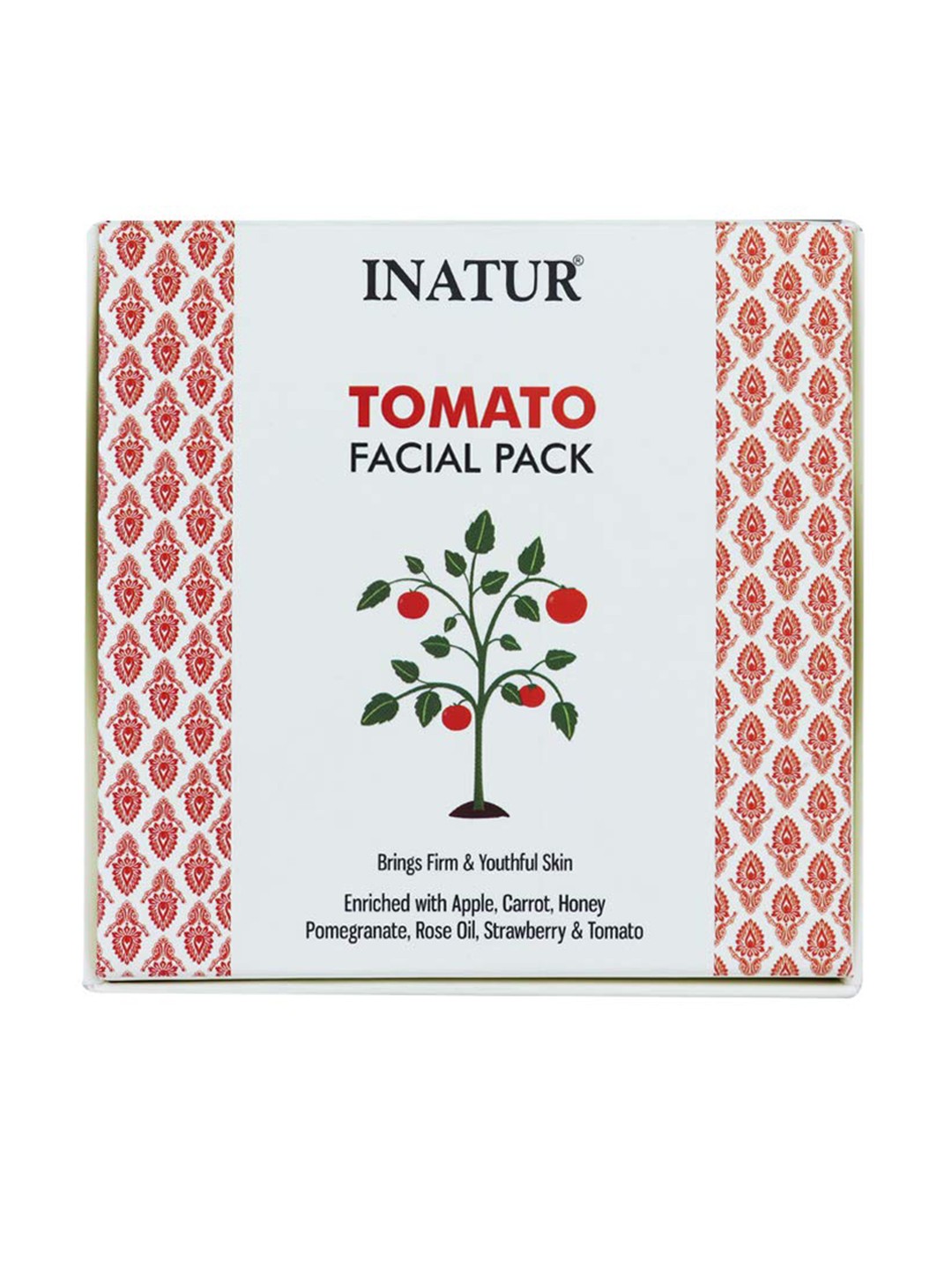 

Inatur Tomato Firming Facial Pack, White