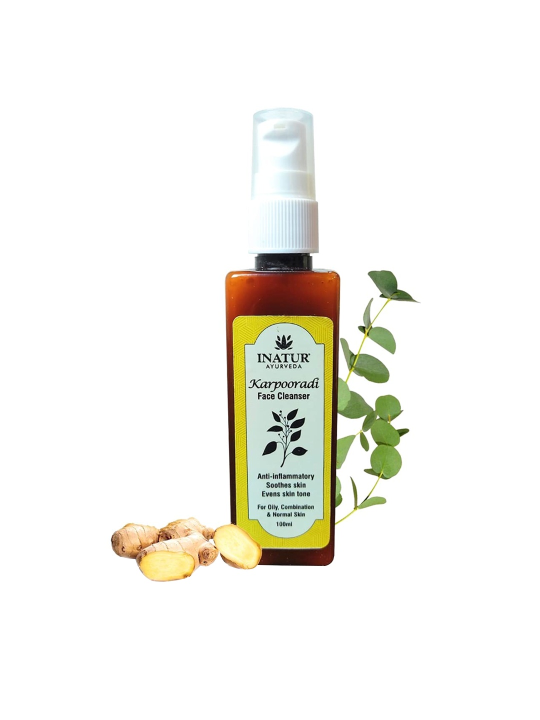 

Inatur Karpurati Face Cleanser - 100ml, Brown