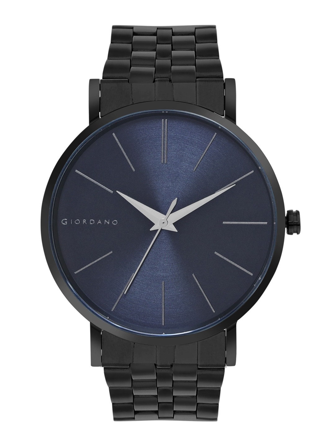 

GIORDANO Men Patterned Dial & Stainless Steel Straps Analogue Watch GD4070-22, Black
