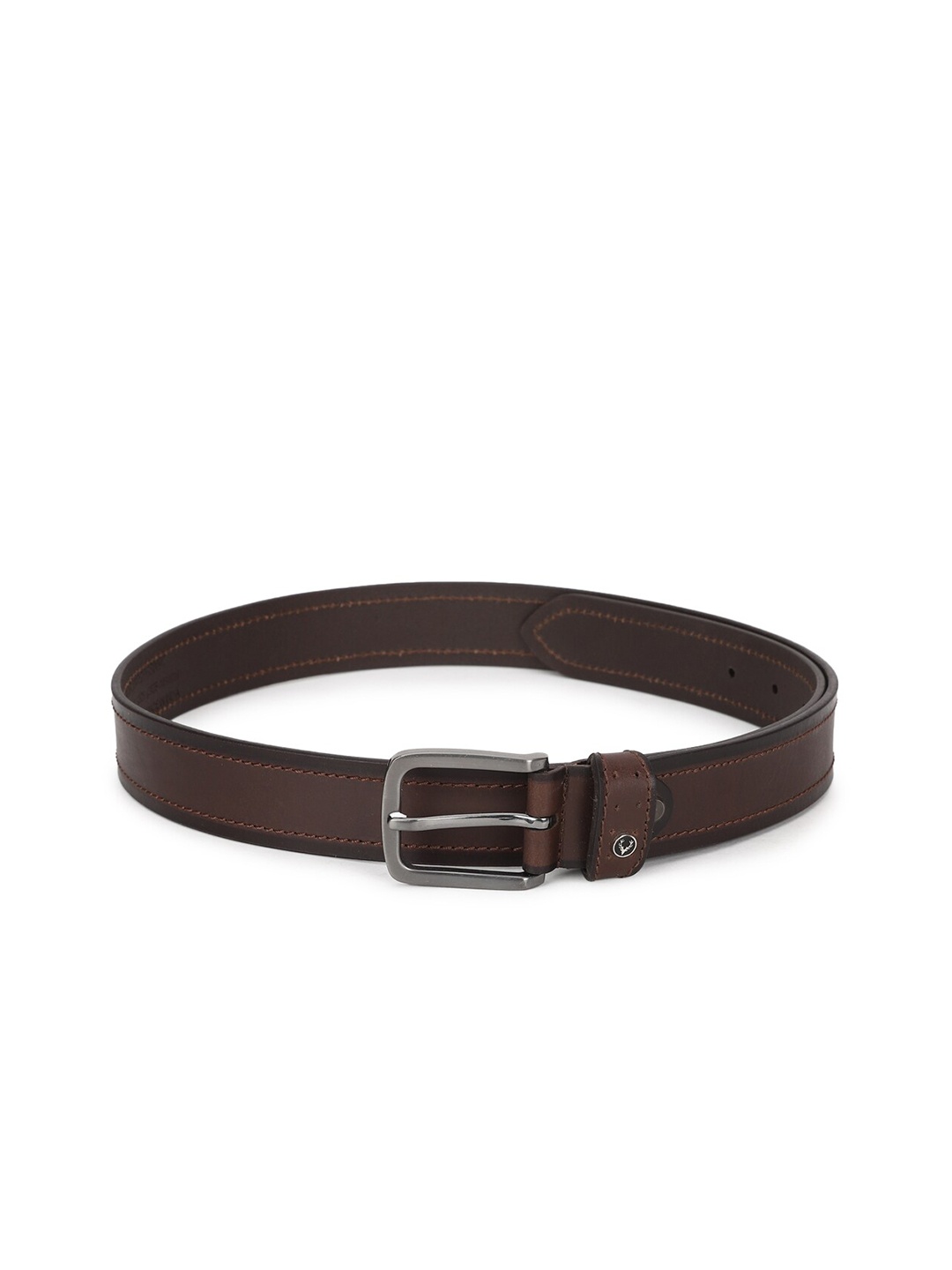 

Allen Solly Men Leather Formal Belt, Brown