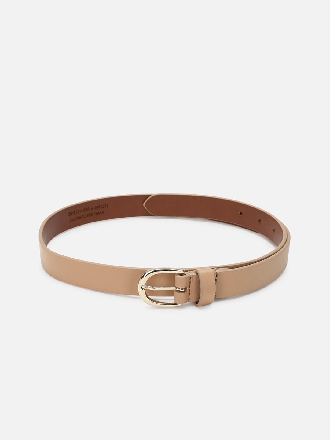 

Van Heusen Woman Leather Belt, Beige