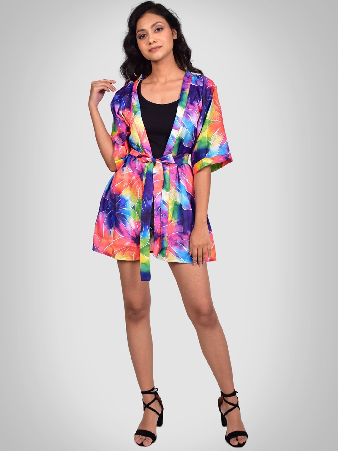 

Rajoria Instyle Women Printed Coverup Swimwear Dress, Blue