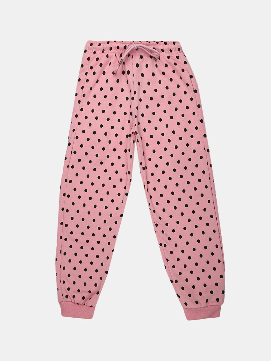 

V-Mart Girls Printed Fleece Lounge Pant, Pink