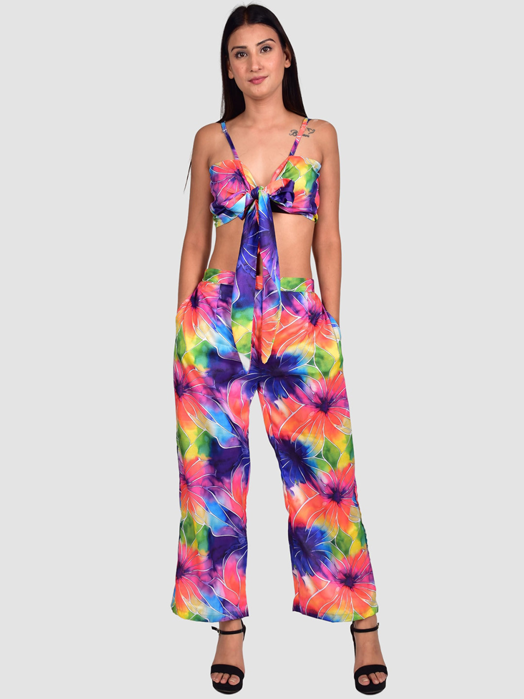 

Rajoria Instyle Women Digital Printed Swimsuit, Multi