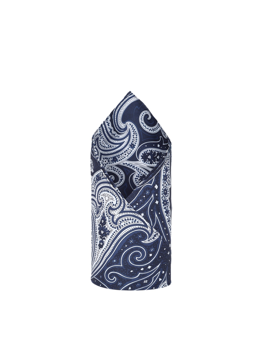 

Van Heusen Men Printed Pocket Square, Navy blue