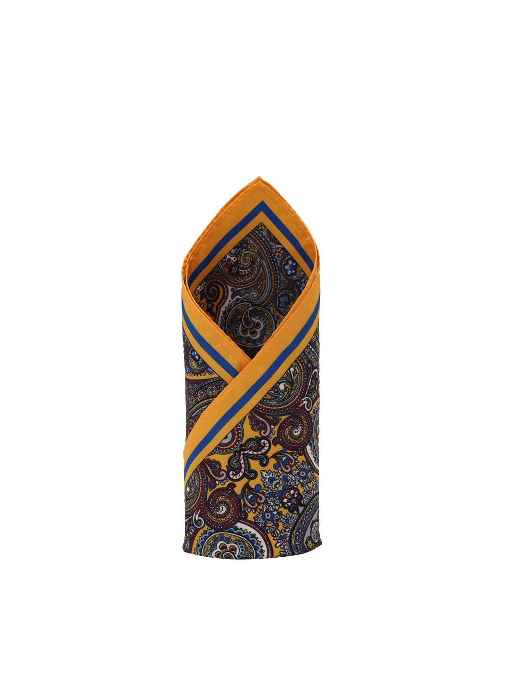 

Van Heusen Men Printed Pocket Squares, Yellow