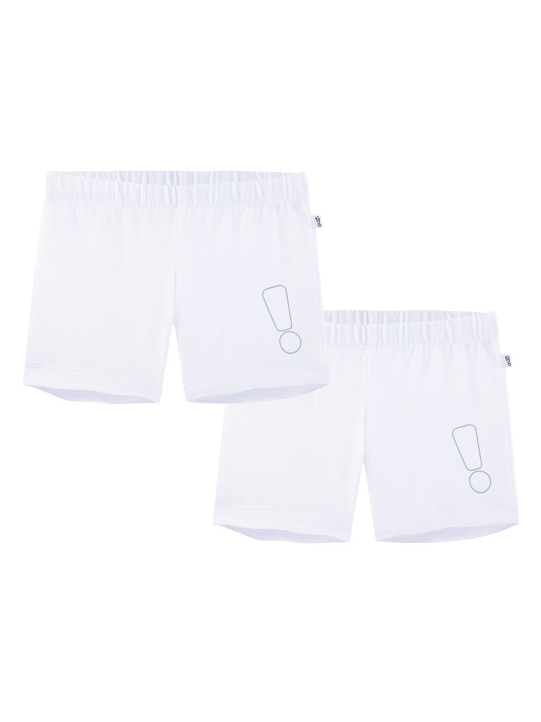 

You Got Plan B Girls Pack of 2 Shorts, White