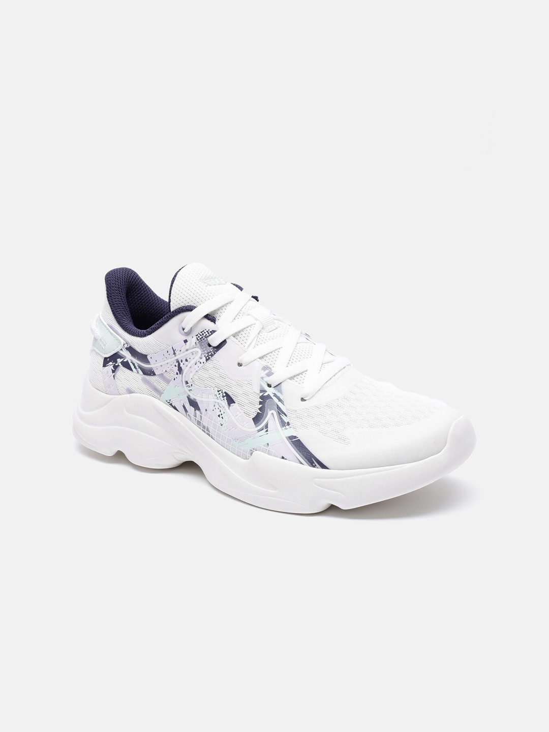 

Xtep Women Colourblocked Sneakers, White