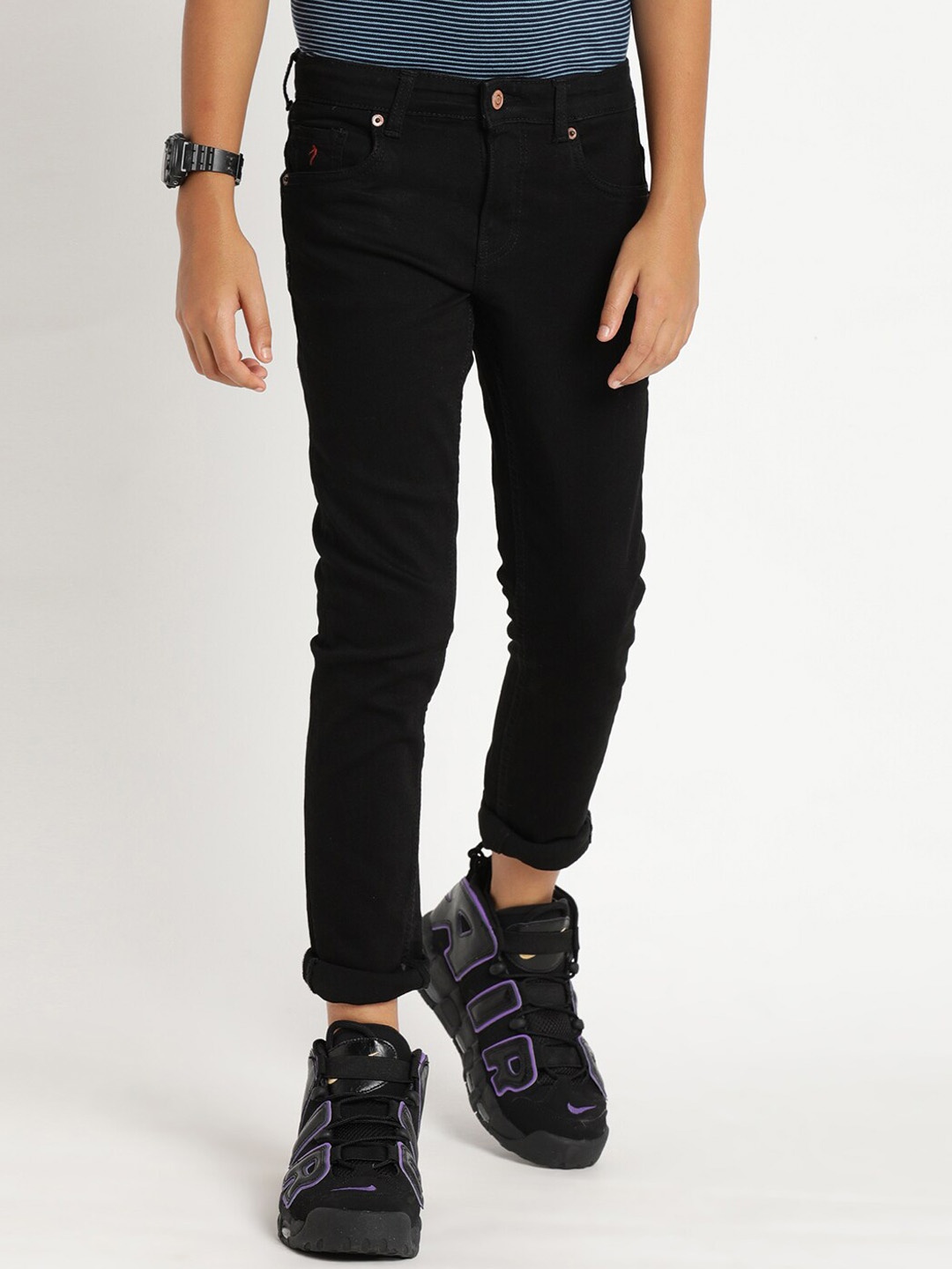 

Indian Terrain Boys Black Butch Slim Fit Jeans