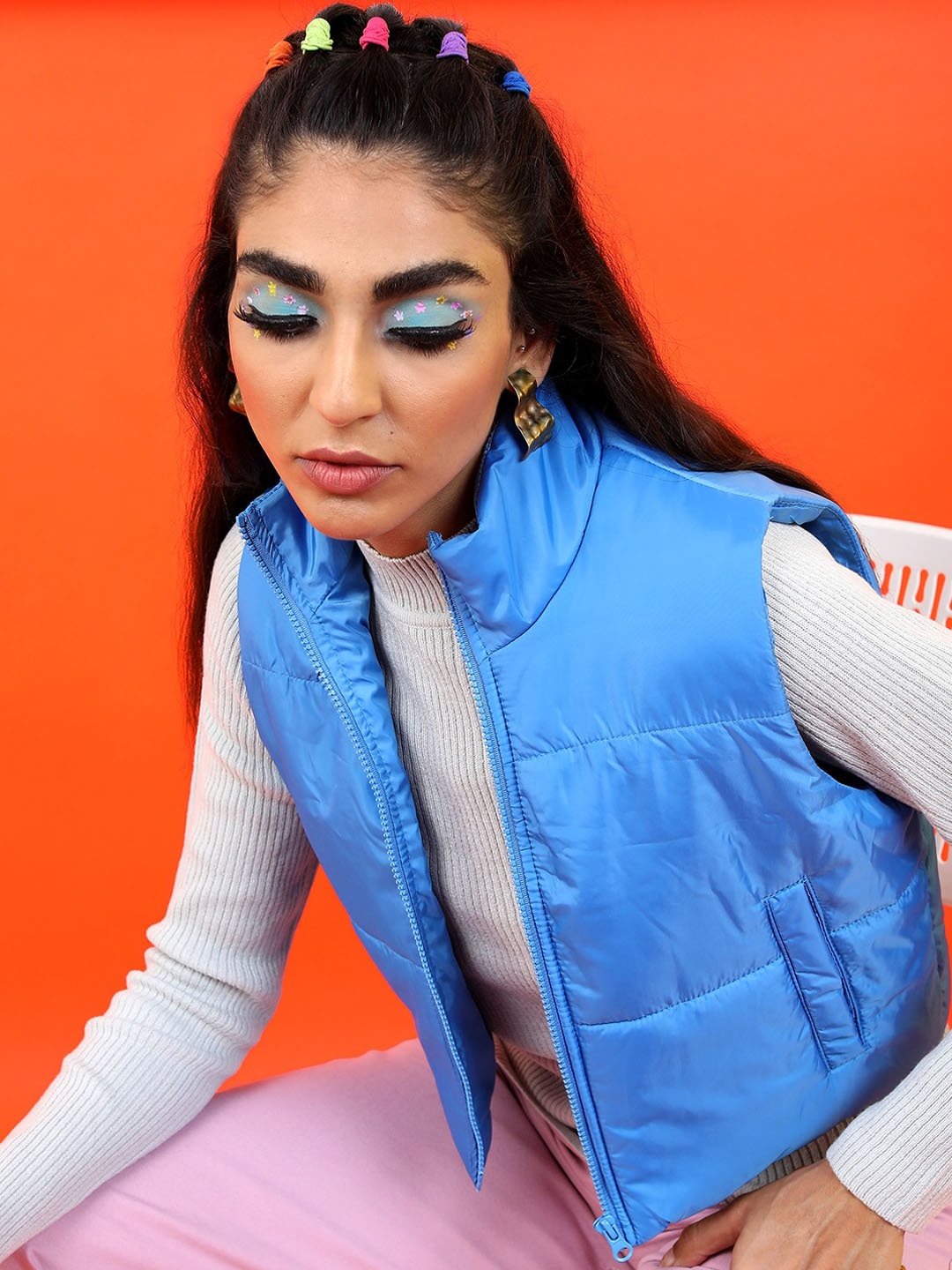 

KETCH Women Blue Padded Jacket