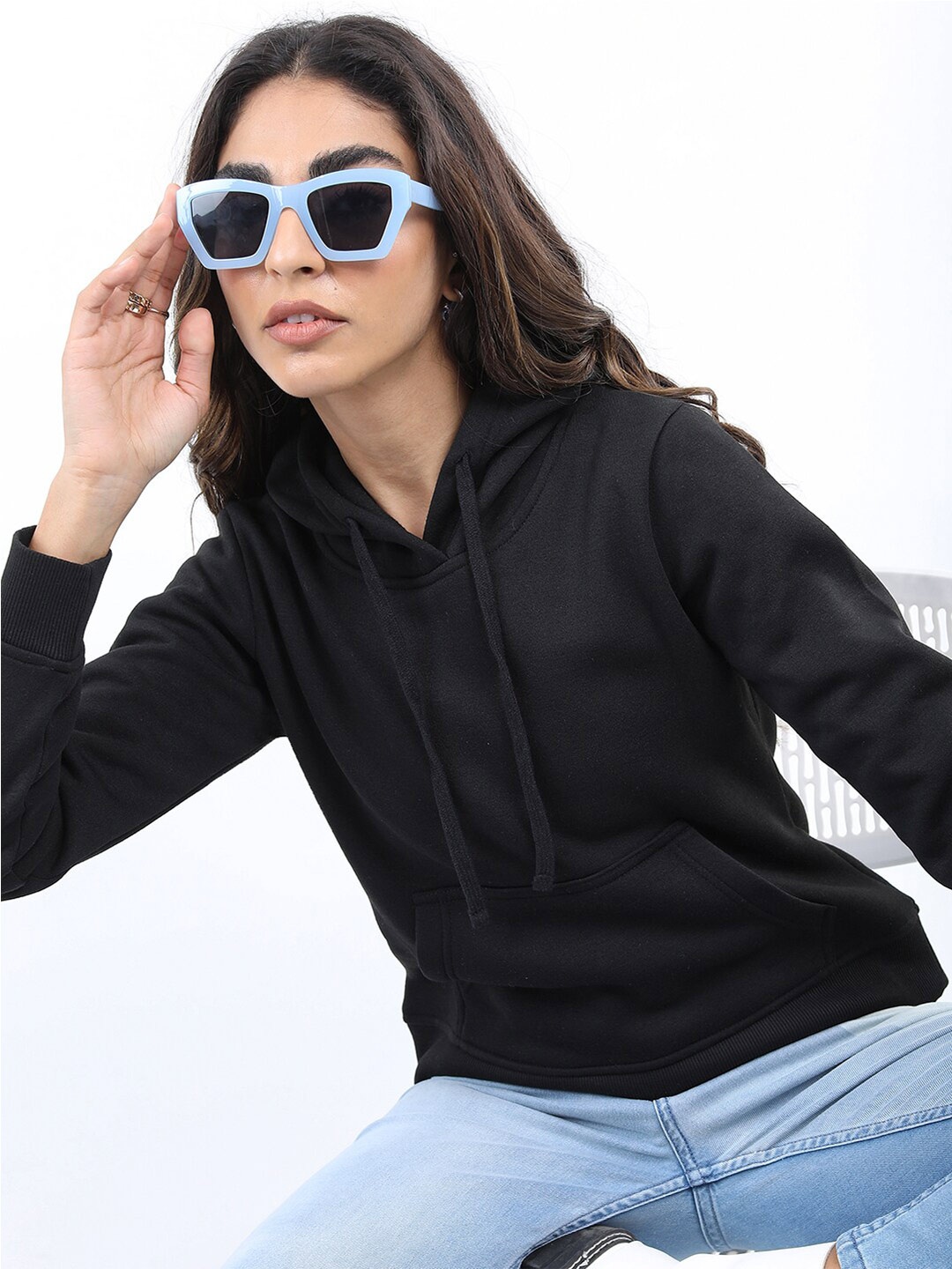 

KETCH Hooded Pullover Sweatshirt, Black