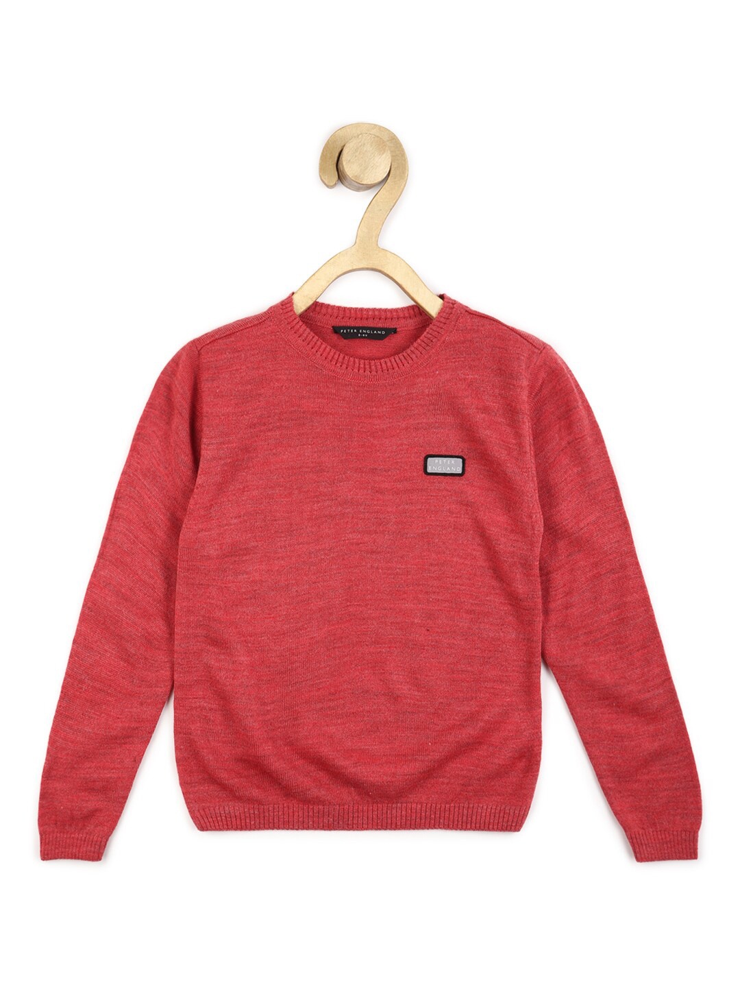 

Peter England Boys Coral Round Neck Long Sleeves Acrylic Pullover