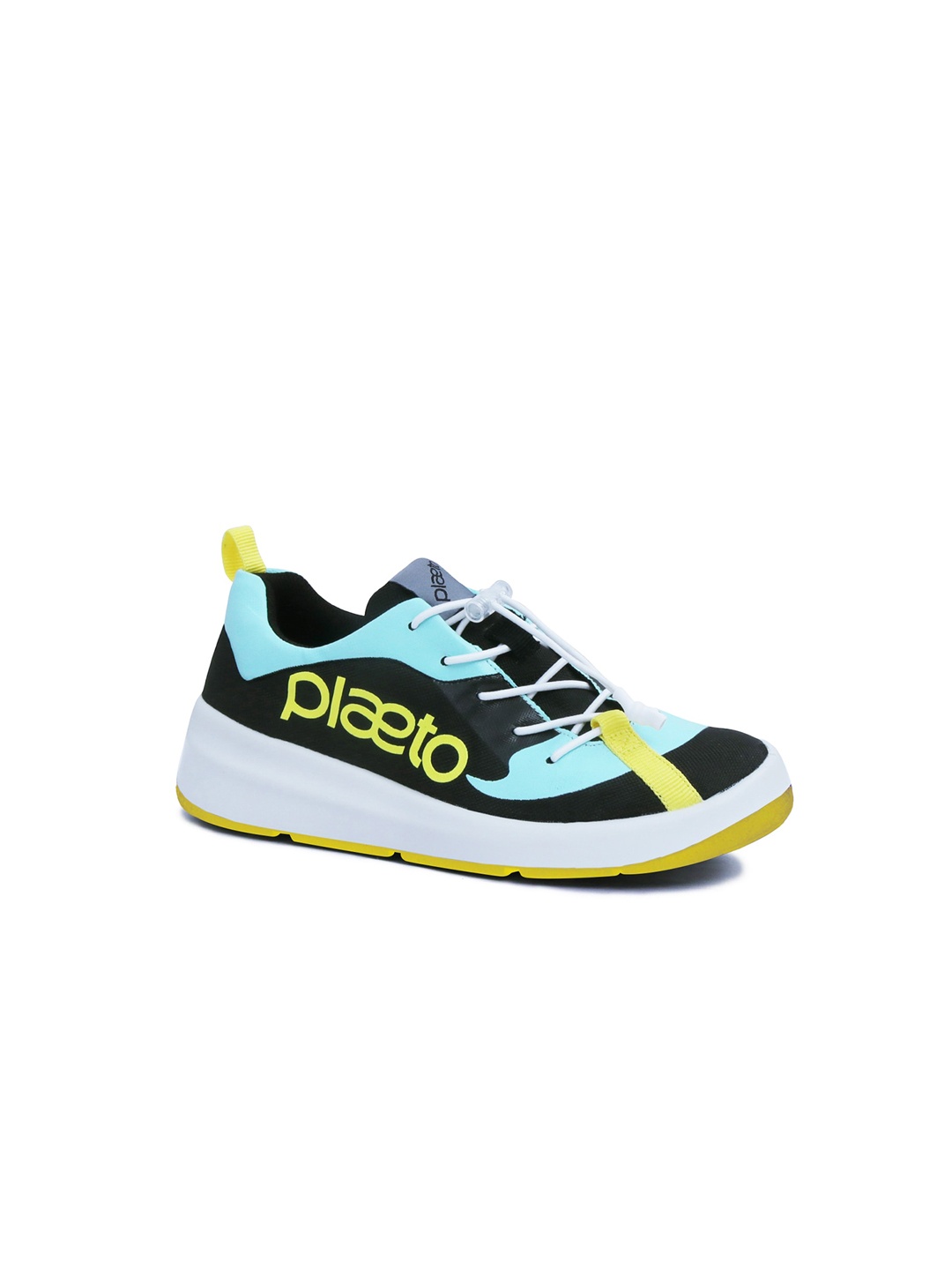 

Plaeto Kids Ignite Multiplay Textile Running Shoes, Black
