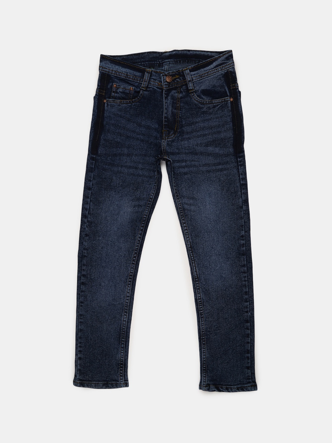 

V-Mart Boys Classic Light Fade Cotton Jeans, Blue