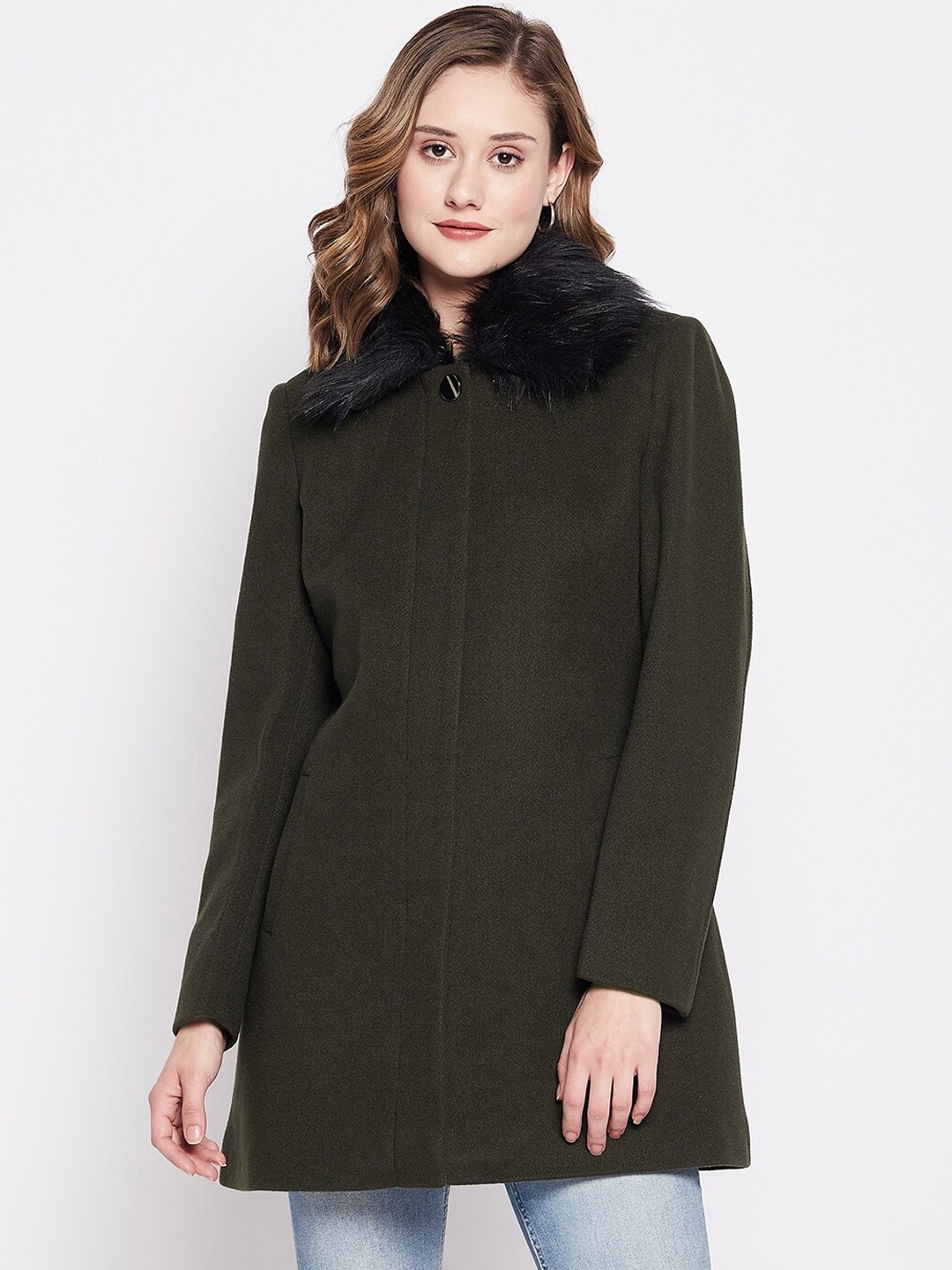 

Okane Women Over Coats, Olive