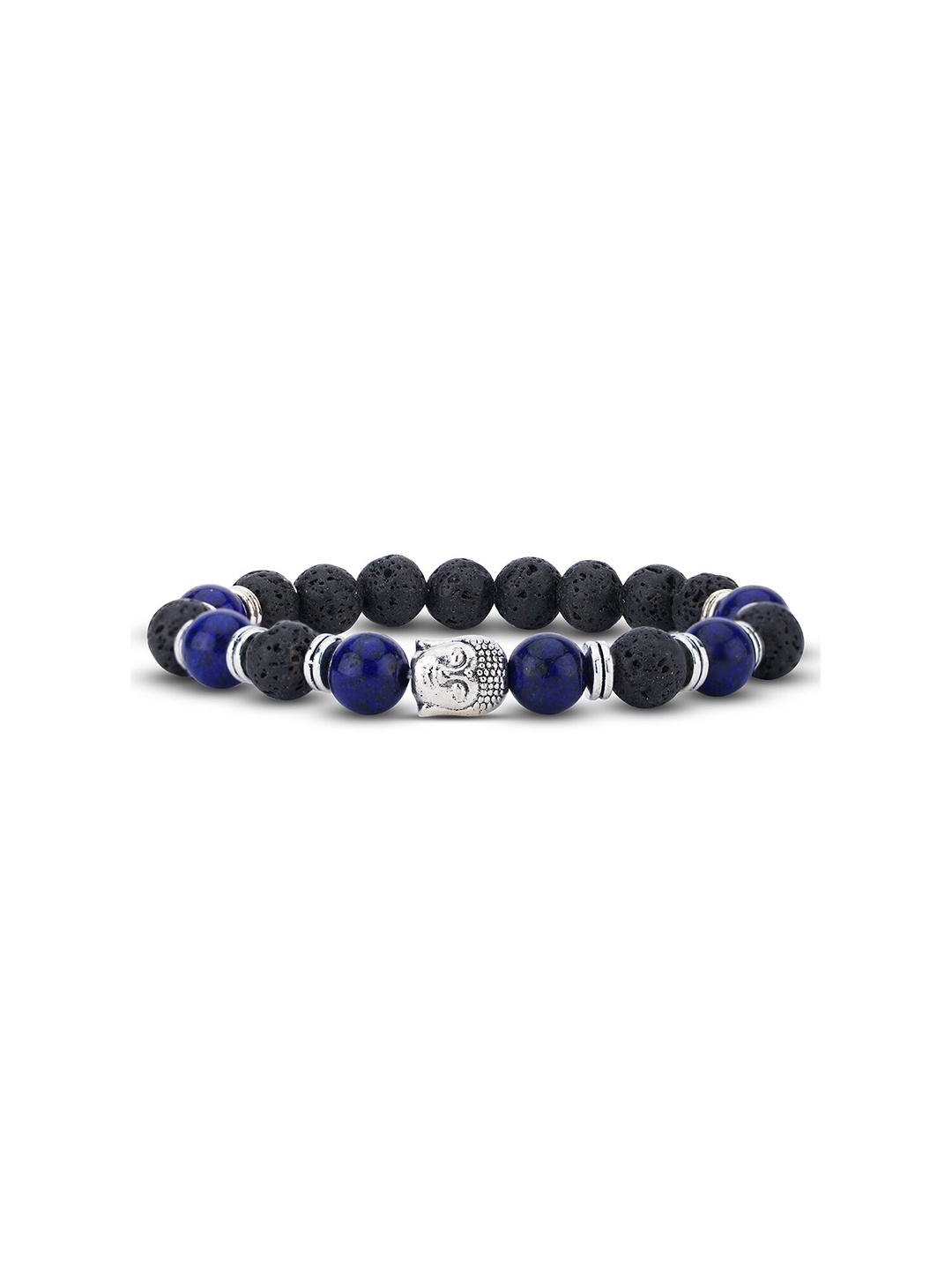 

TOFFCRAFT Men Elasticated Bracelet, Black