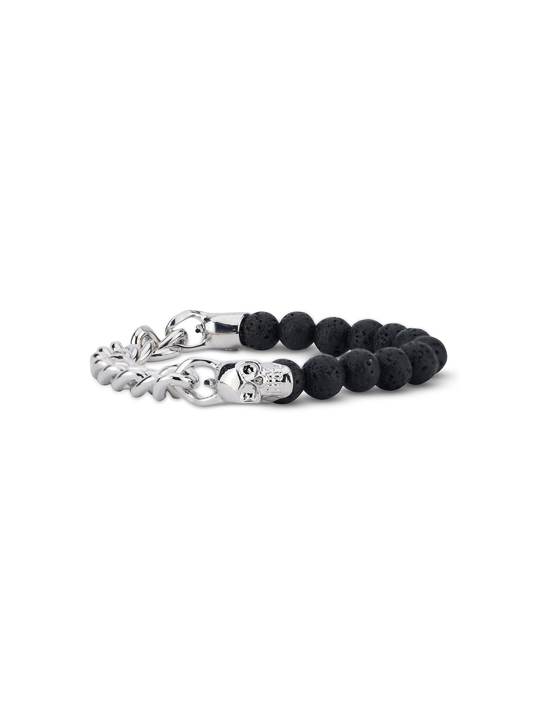 

TOFFCRAFT Men Elasticated Bracelet, Black