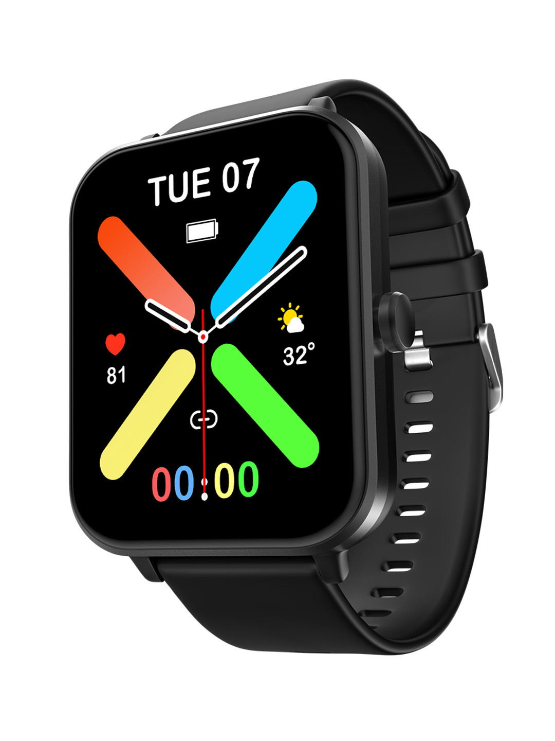 

Fire-Boltt Ninja Calling Pro Plus Bluetooth Calling Smartwatch 39BSWAAY10, Black