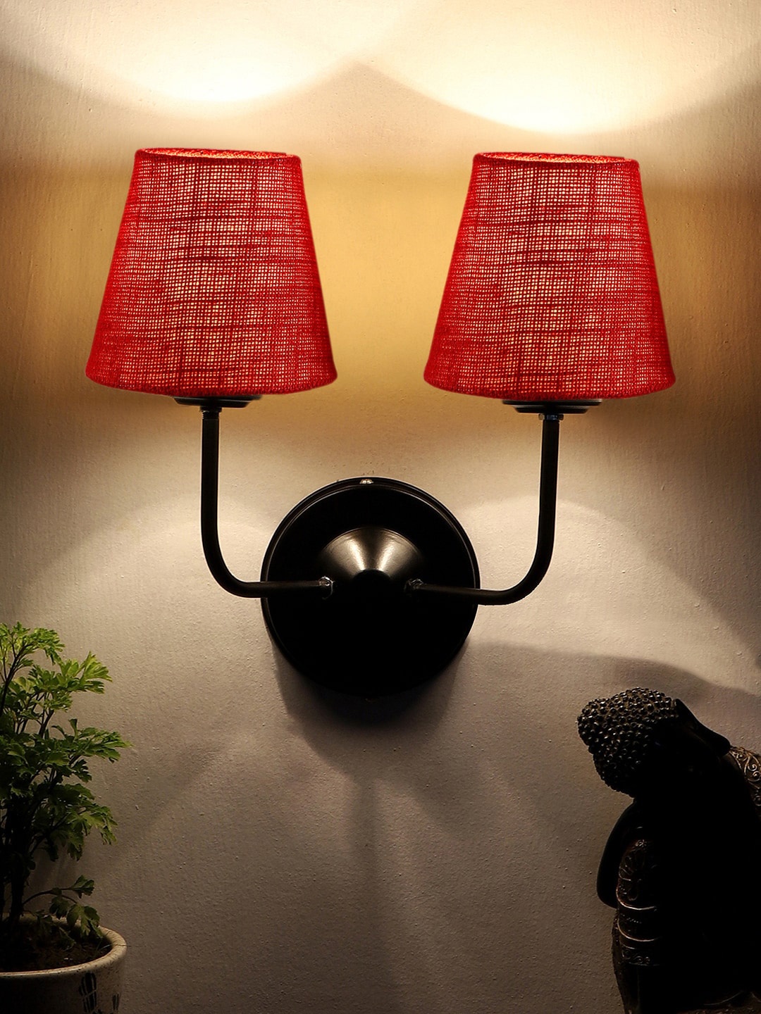 

Devansh Maroon Dual Wall Lamps