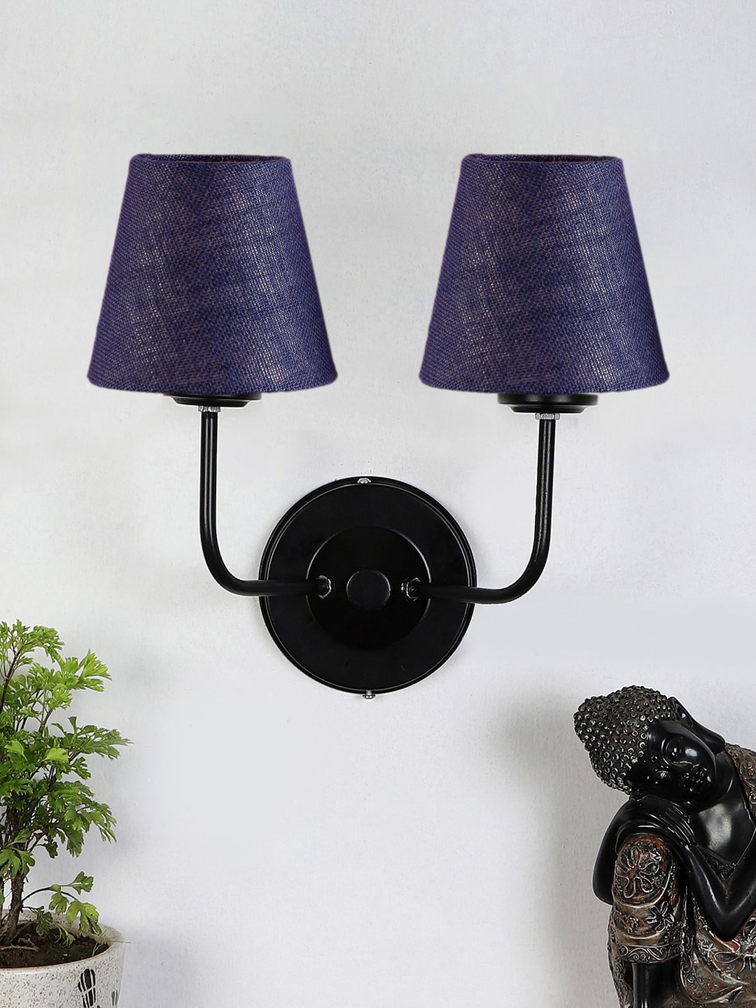 

Devansh Blue Dual Wall Lamps