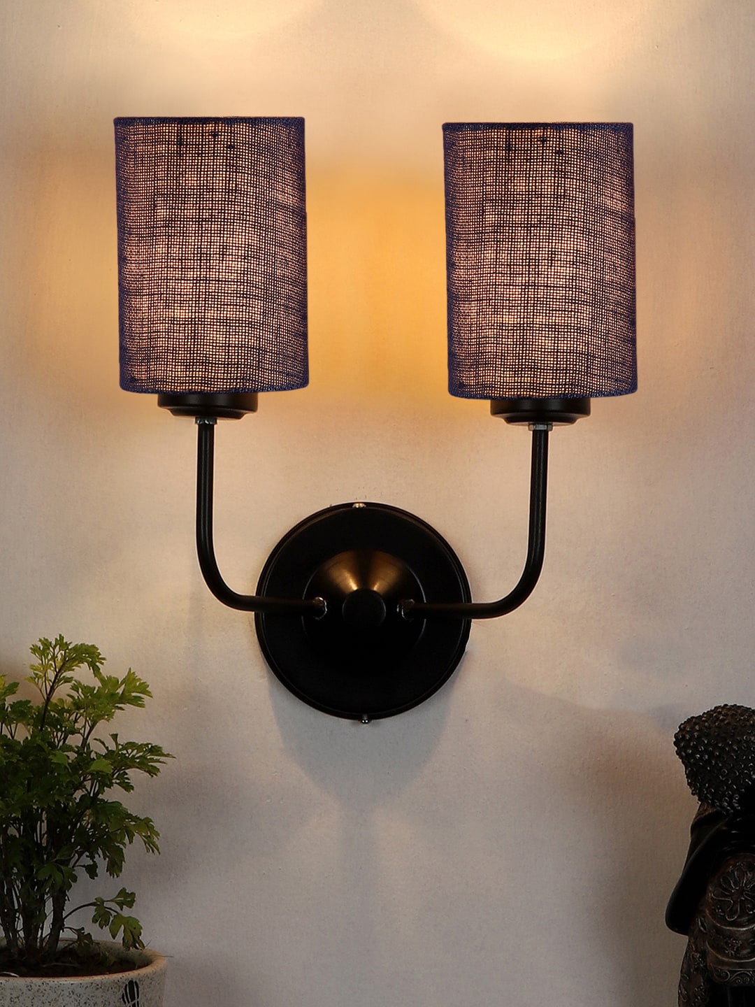 

Devansh Blue Dual Wall Lamps